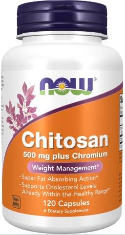 Now Chitosan 500mg 240caps 1 Tablets 500mg